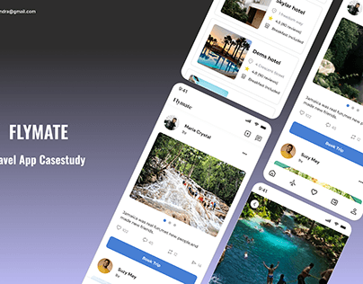 Project thumbnail - FLYMATE (Travel Mobile App)