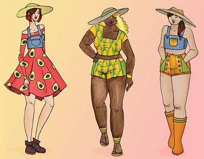 Moda del Huerto / Vegetable Patch Fashion