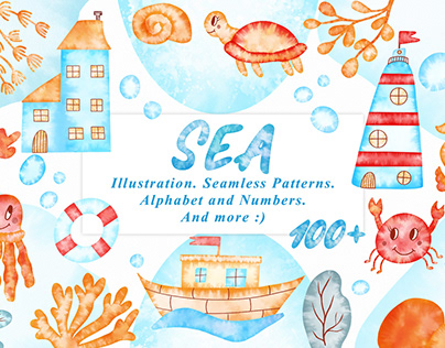 Sea illustration