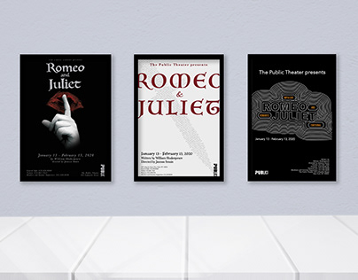 Romeo and Juliet poster design