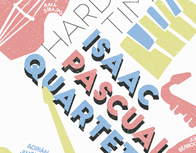 Issac Pascual Quartet - Poster Concert