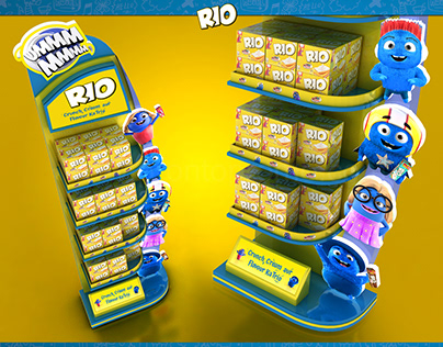 RIO BISCUITS POSM DISPLAY CONCEPTS