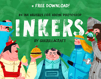 Inkers by Guerillacraft + FREE BRUSHES DOWNLOAD