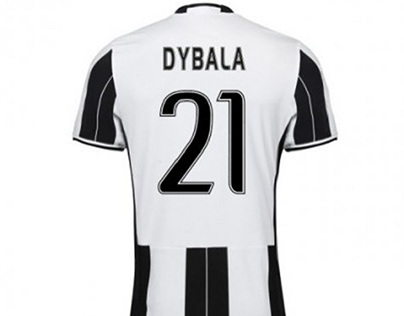 Juventus 16-17 Paulo Dybala 21 Domácí Krátký Rukáv