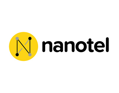 Nanotel logo and identity