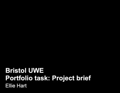Bristol UWE Portfolio Task