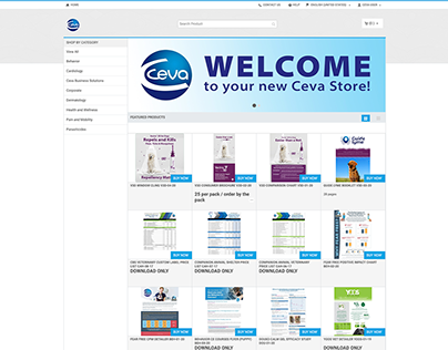 Ceva Store Website