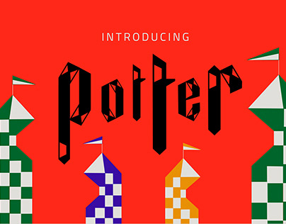 Potter - Bilingual Font Design