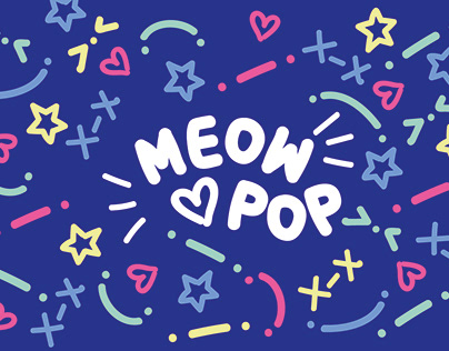 Diseño de Logotipo Meow Pop