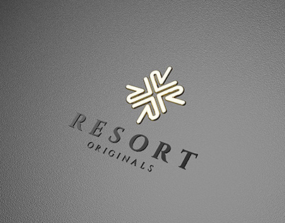 Letter R Logo for Resort | Sophisticated Logo design