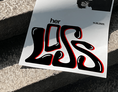 Typography "Her Loss"