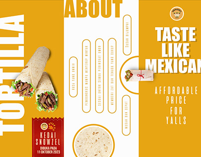 tortilla promotion brochure