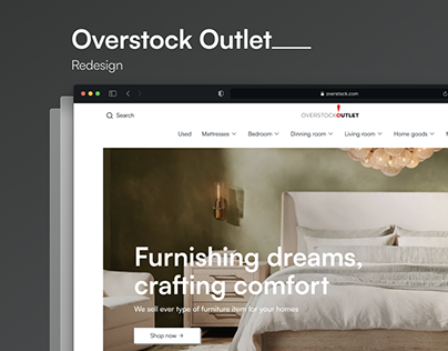 Overstock Outlet | eCommerce Redesign Case Study