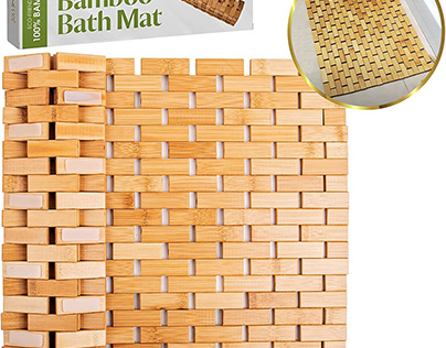 Bamboo Drying Mat For Bathroom