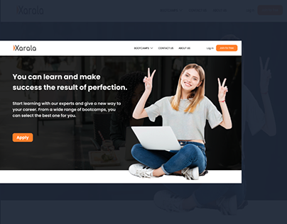 Xarala Website - UI Design