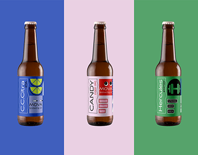 MOVA brewing co - Brand Identity