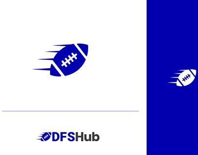 DFSHub American Fantasy Football Brand Identity Design