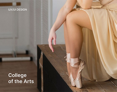 Creation of a website for the Pskov College of Arts
