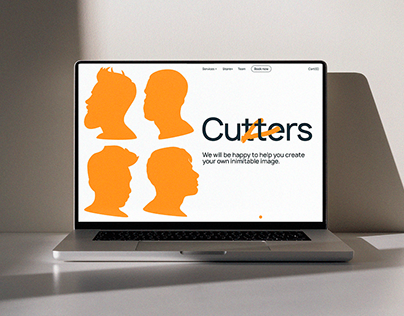 cutters website & identity
