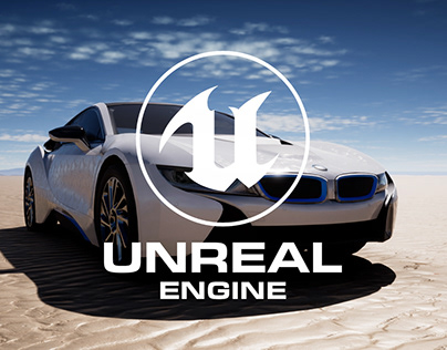 Unreal Engine BMW i8 3D Render