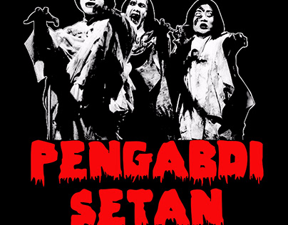 Pengabdi Setan / Satan's Slave t-shirt design