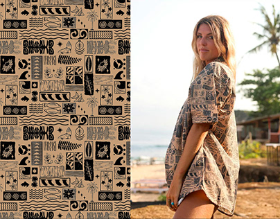 Project thumbnail - Wayfarer | Textile Pattern Design