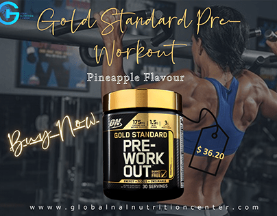 SHOP FOR GOLD STANDARD PRE-WORKOUT – PINEAPPLE