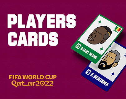 Fifa worldcup Qatar 2022 Players Cards