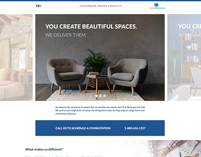 Interior Design Co-branded Web Proposal