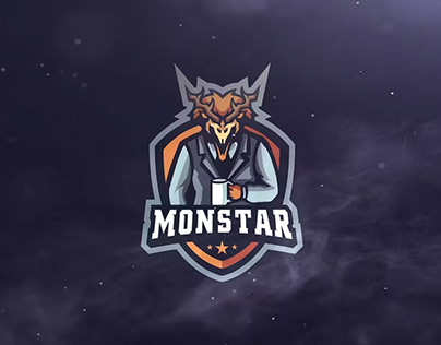 Monstar Sport and Esports Logos