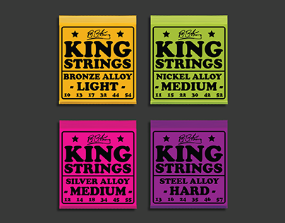Packaging: King guitar strings