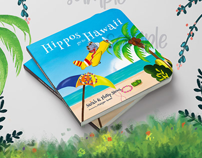 Hippos Go to Hawaii - Children book