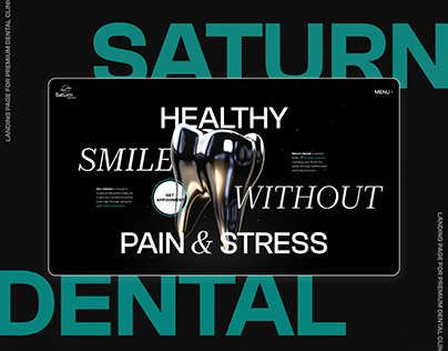 Saturn Dental Clinic - Landing Page