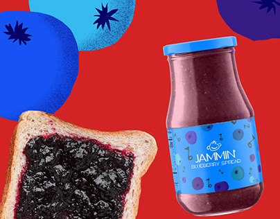 Jammin' Jams and Jelly - Graphic Design and Branding