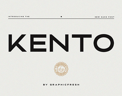 Kento - The Modern Sans Serif Family