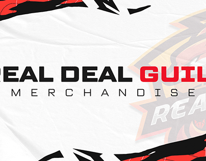 Real Deal Guild Merch Designs