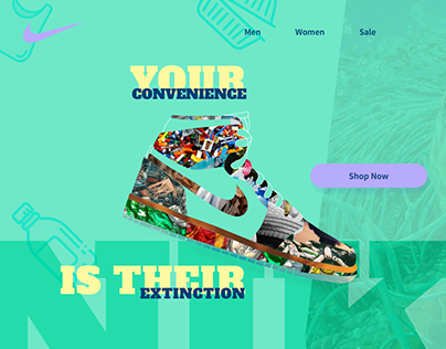 NIKE - Recycle Vision - Website Design