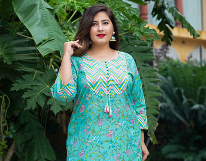 Buy Our Floral Print Kurta Online at Swasti Clothing