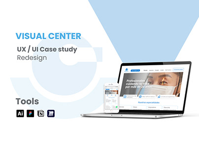 UX & UI - Case study Visual Center