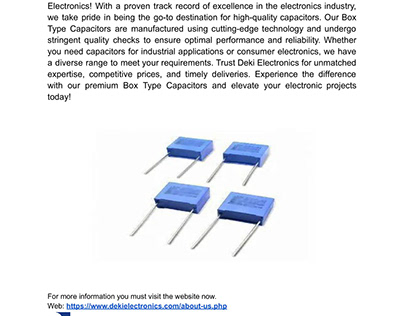 Box Type Capacitor Suppliers
