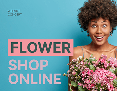 Flower Shop Concept Website