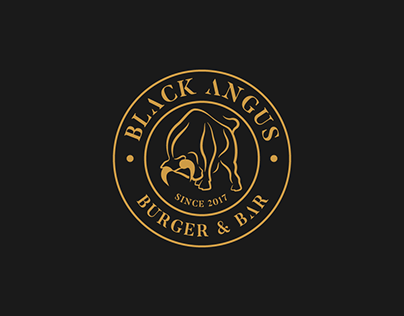 BLACK ANGUS BURGER & BAR - Logo & Branding