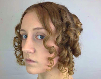 Victorian Hair and Makeup