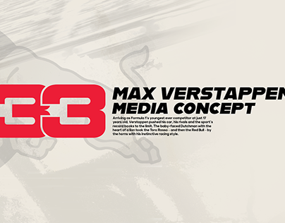 Max Verstappen Media Concept Posters