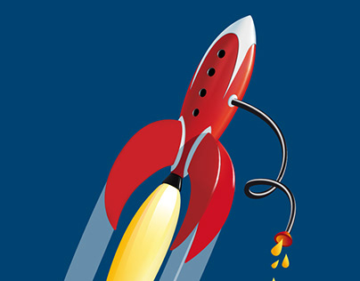 Rocket Fuel Sauce vector illustrations