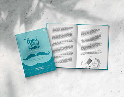 Book Design & Book Layout "Bapak Sekuat Kamu"