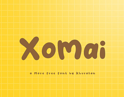 Xomai free font for commercial use