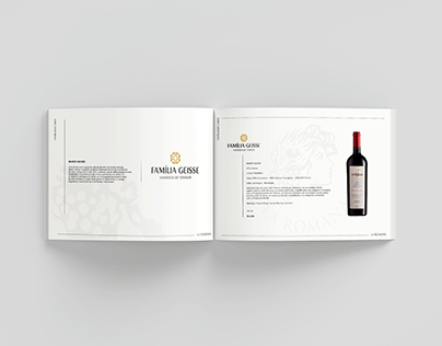 Chilean wine brochure
