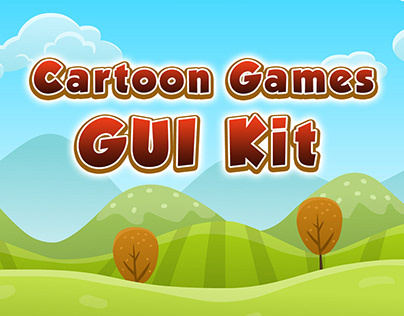 Cartoon Game GUI Kit