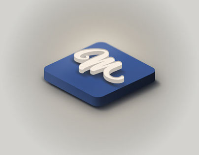 3D Icon or logo design